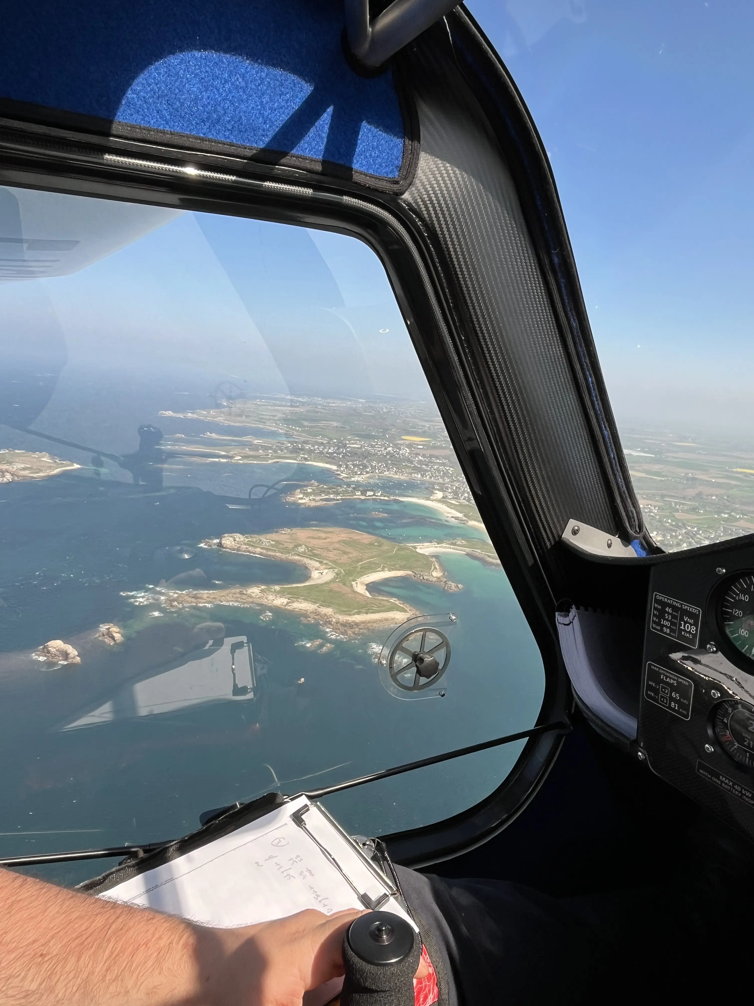 Vol découverte en avion électrique